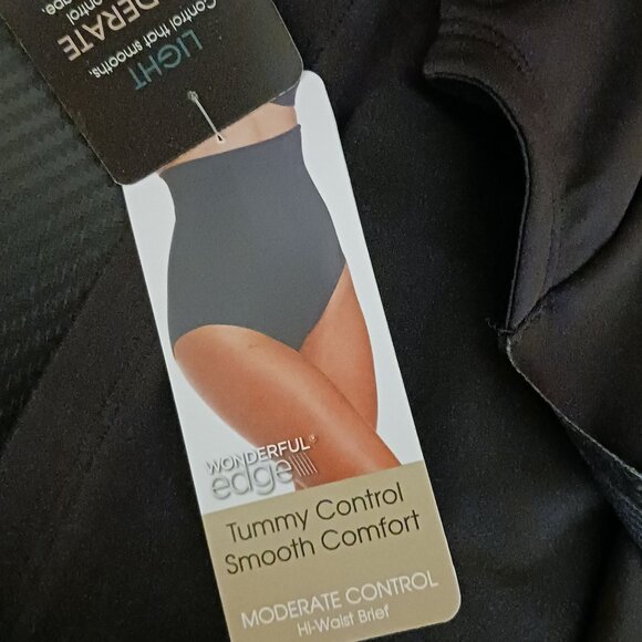 NEW‎ TC Wonderful Edge Moderate Control Hi-Waist Brief Smooth Tummy Control 4X - Picture 6 of 12